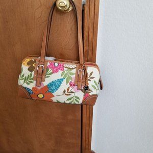 Fossil Floral Handbag